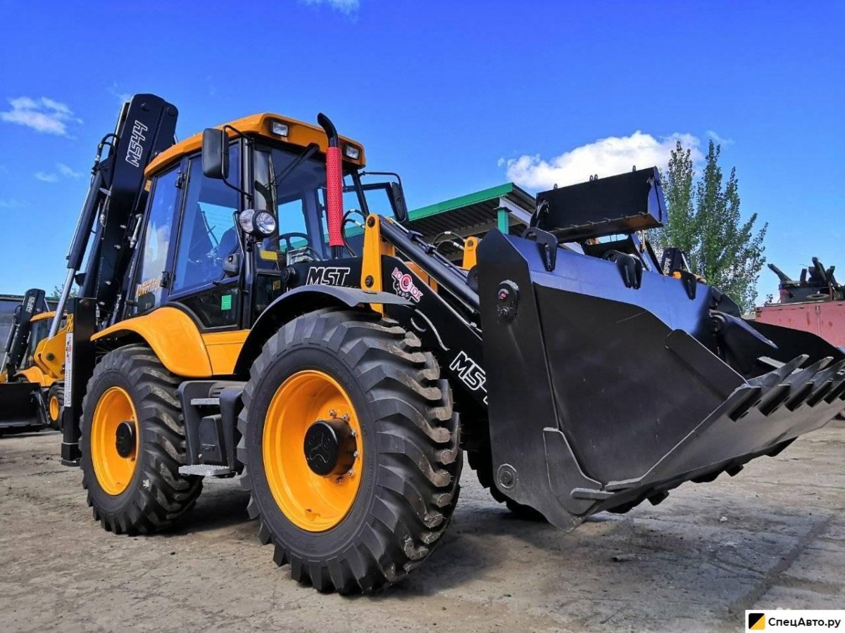 MST m544s экскаватор-погрузчик