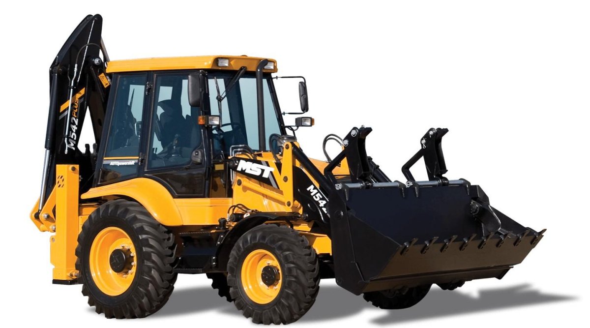 Экскаватор-погрузчик MST m542