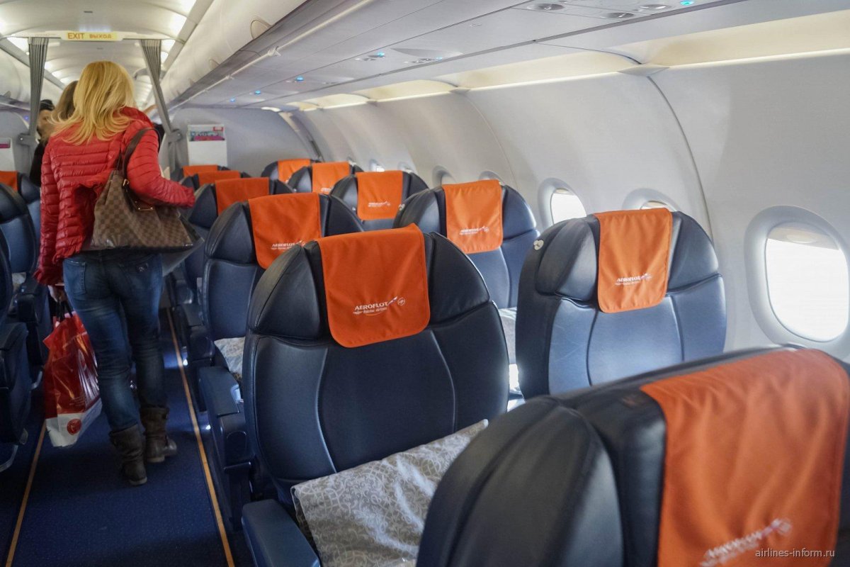 Боинг 777 Аэрофлот салон