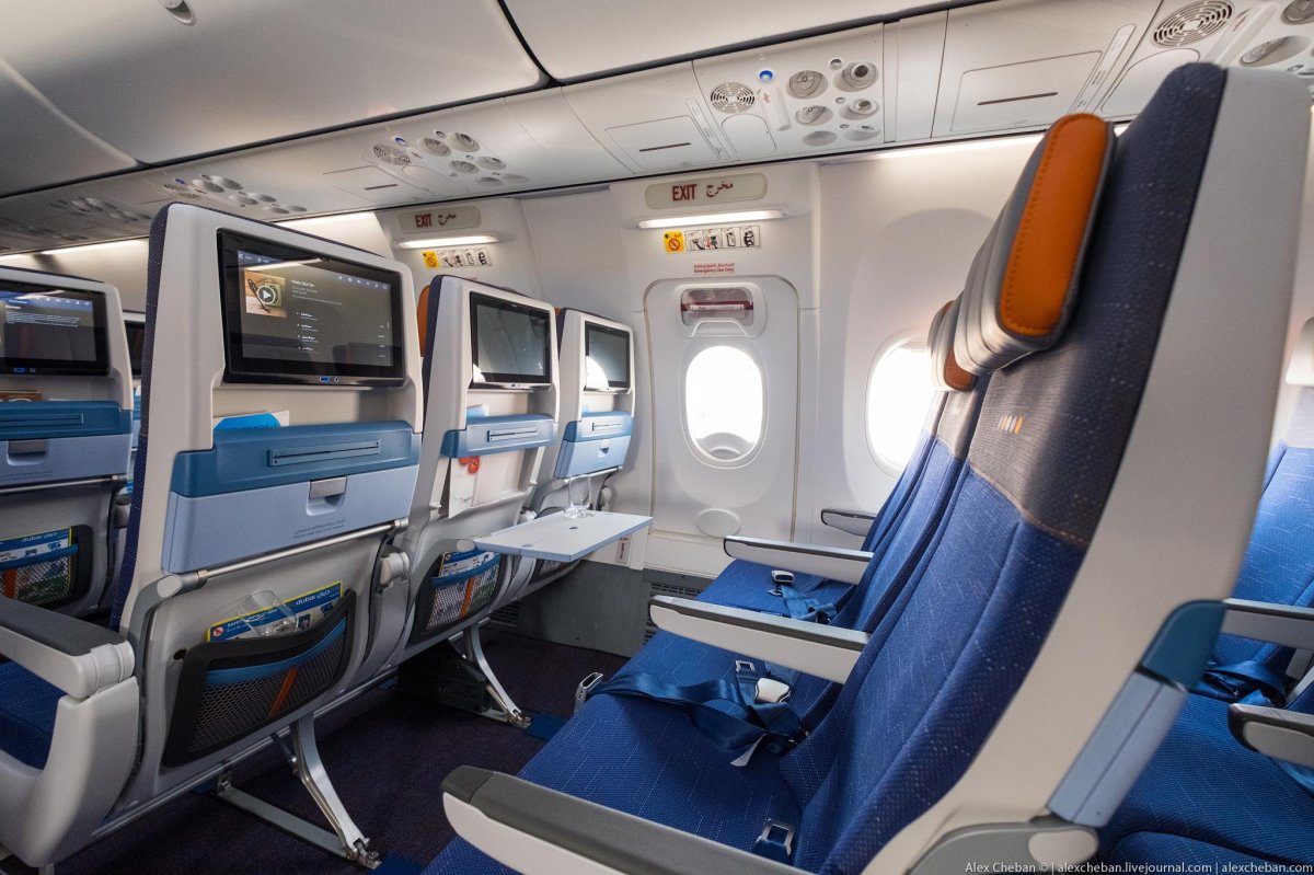 Boeing 737 Max 8 салон