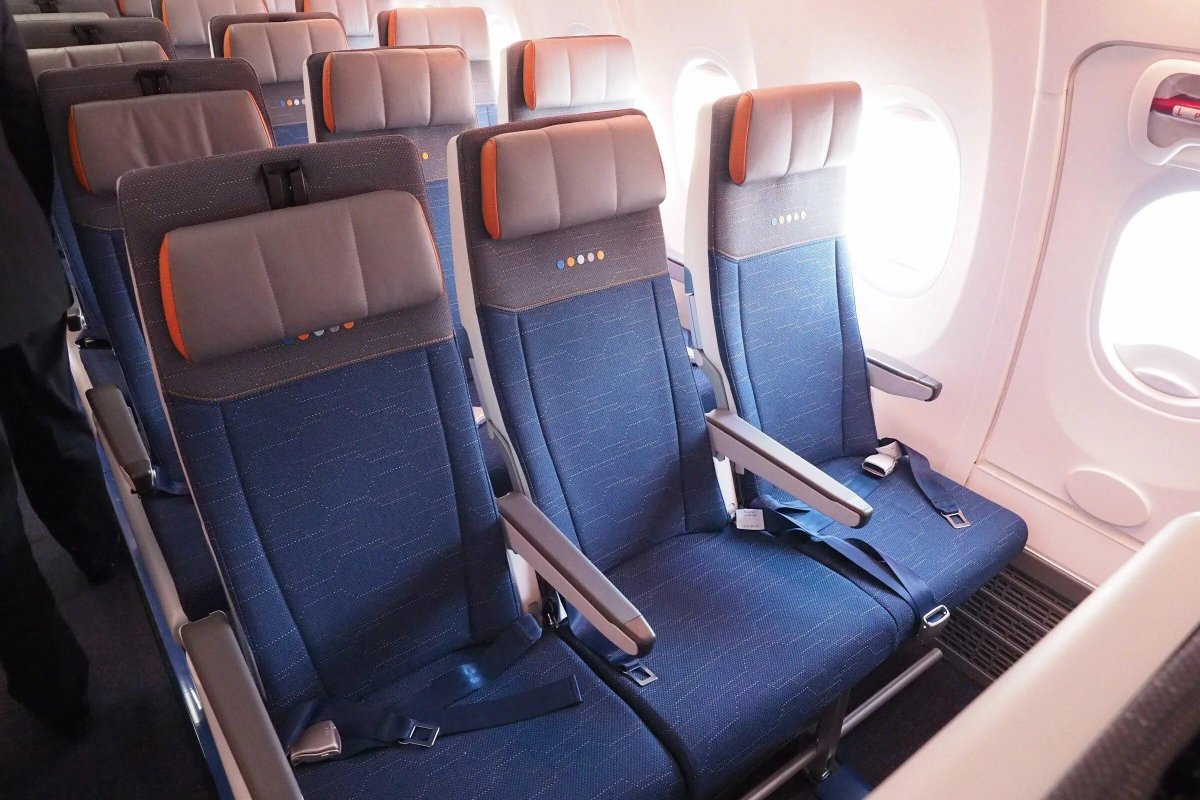 Боинг 737 Аэрофлот салон