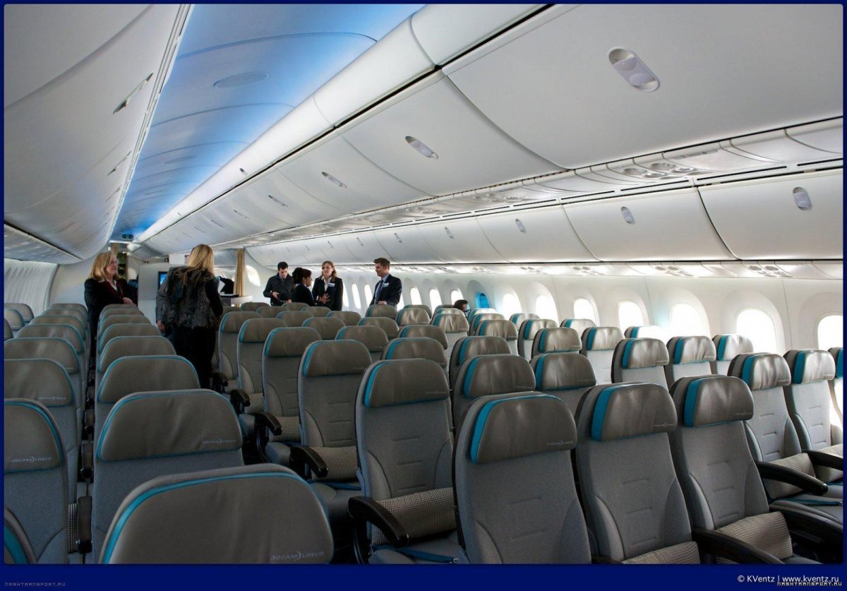 Боинг 787 Аэрофлот салон