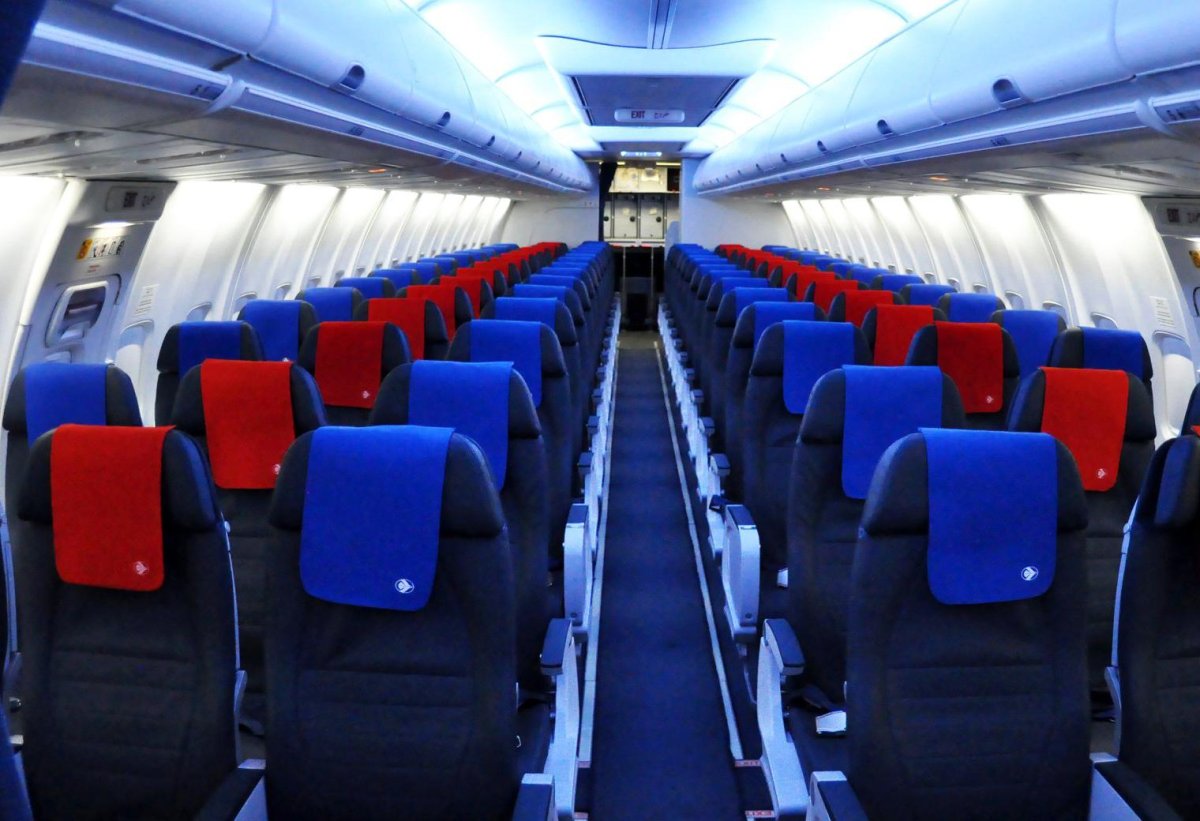 Боинг 737 салон