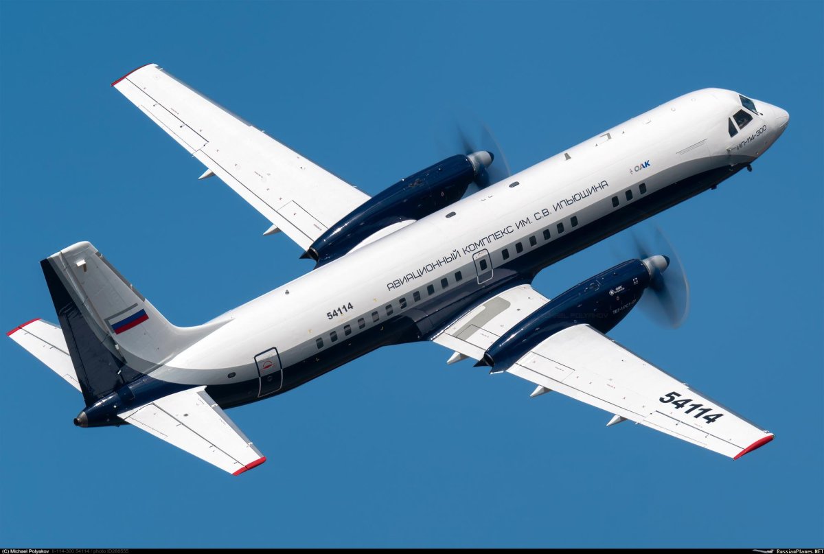 Ил-114 300 пассажирский самолёт