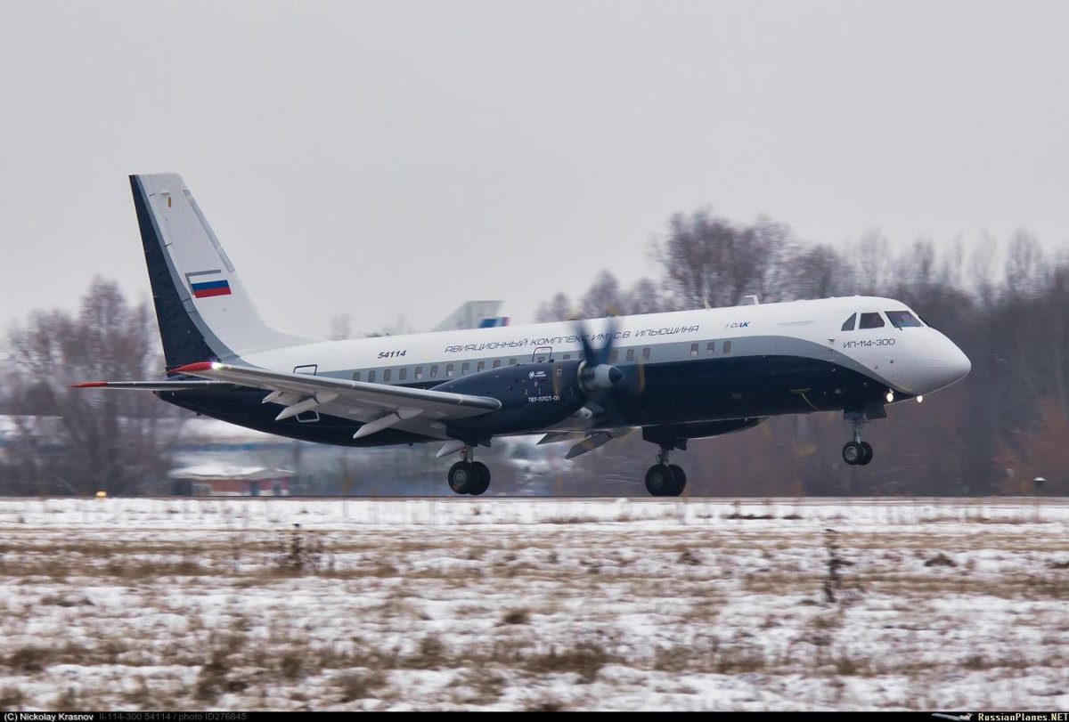 Ил-114 300 пассажирский