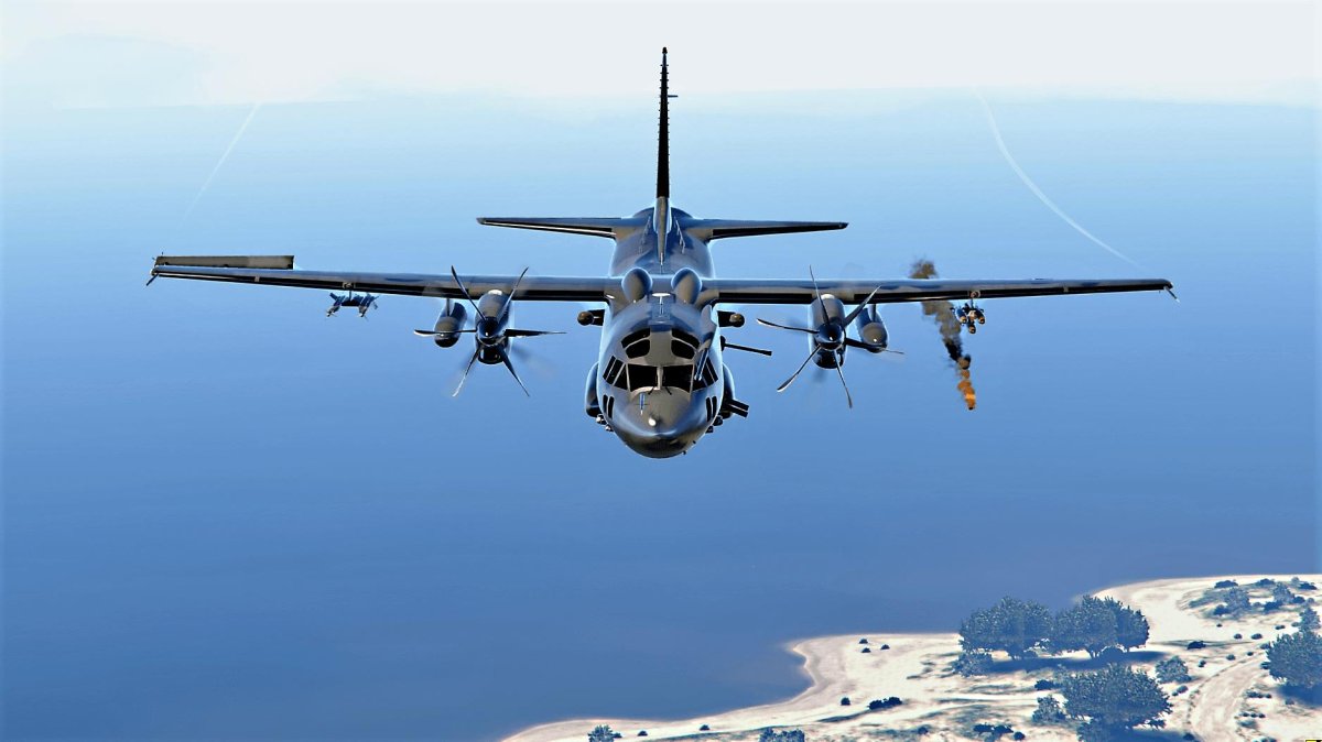 Ганшип самолет