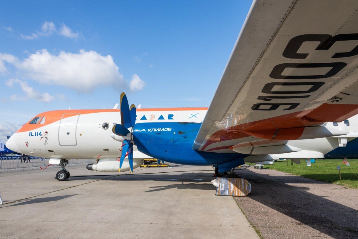 Ил-114лл радар