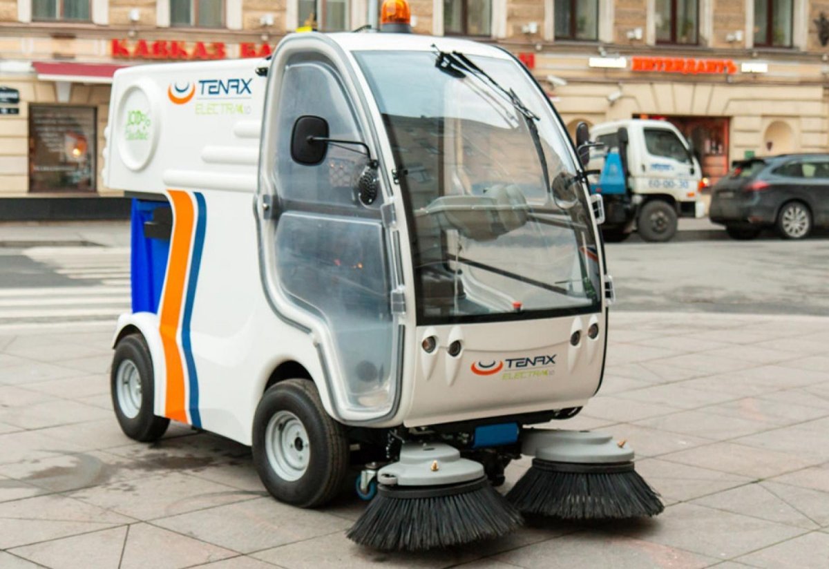 Вакуумно подметально-уборочная машина Johnston cn101