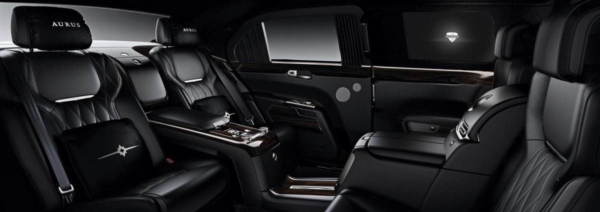 Aurus Senat Limousine l700 салон