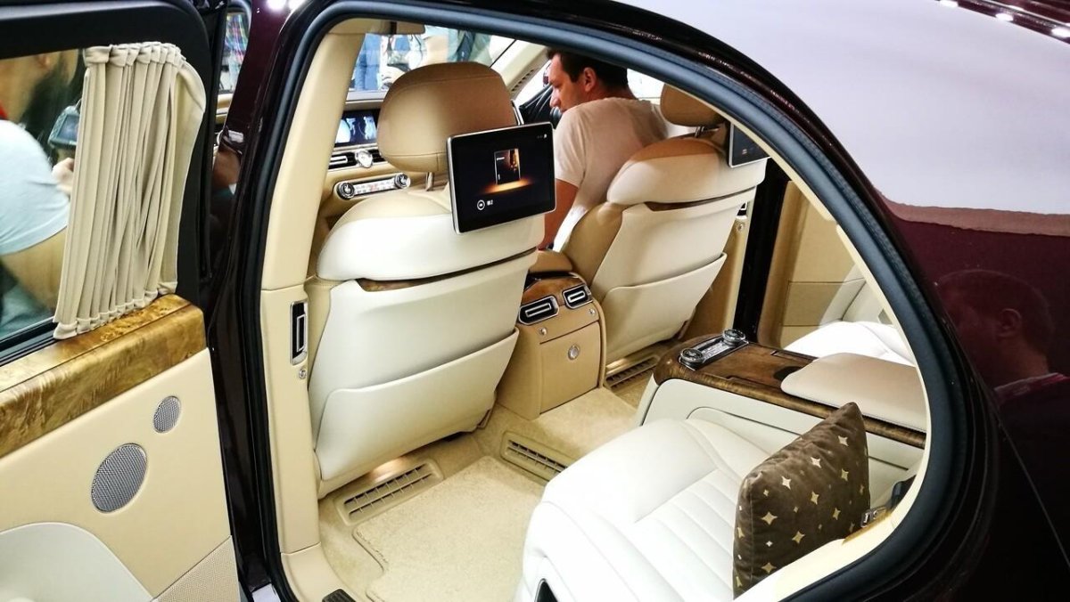 Aurus Senat s600 салон