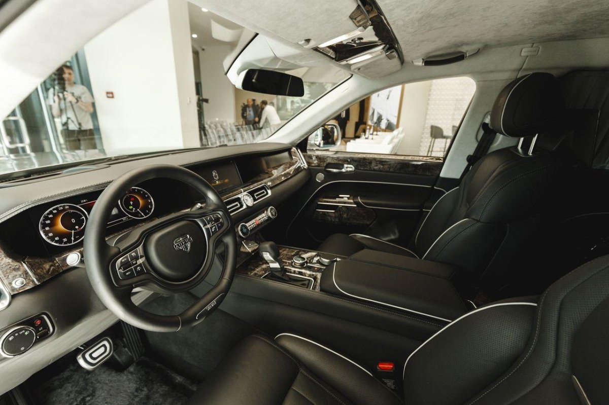 Aurus Senat s600 салон