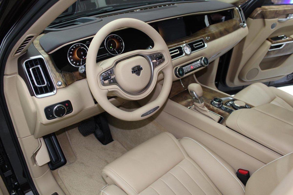 Аурус Сенат интерьер