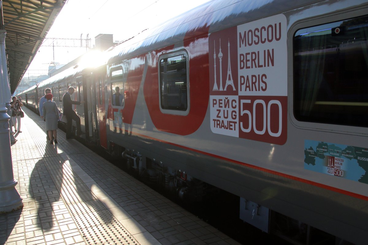 Поезд Москва Берлин Париж РЖД