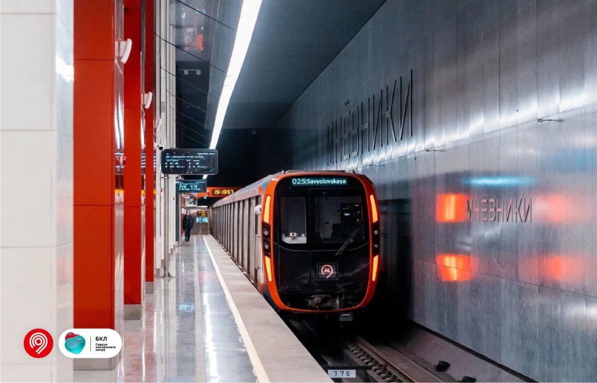 Поезд Москва 2020 на БКЛ