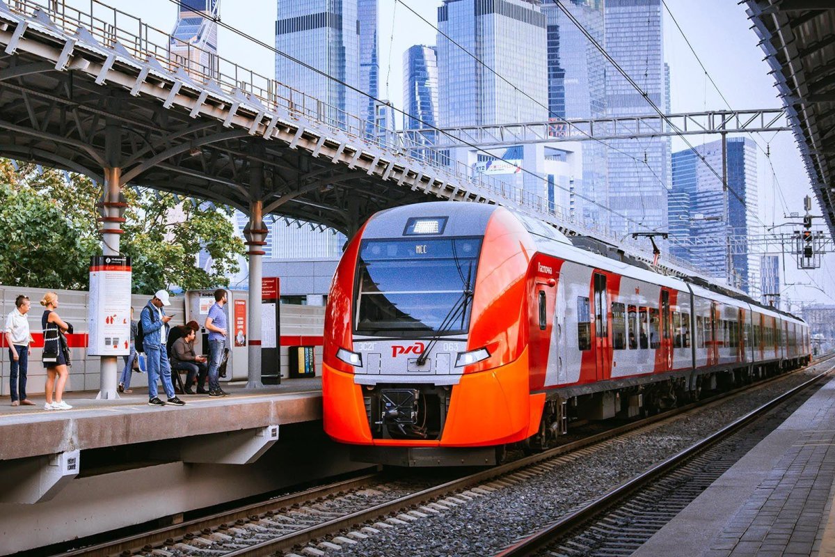 Поезд Ласточка Москва МЦК