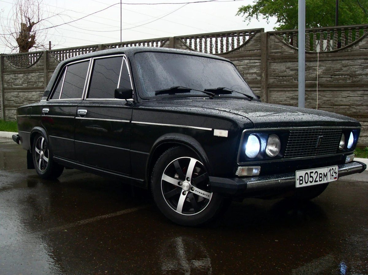 Лада 2106 черная