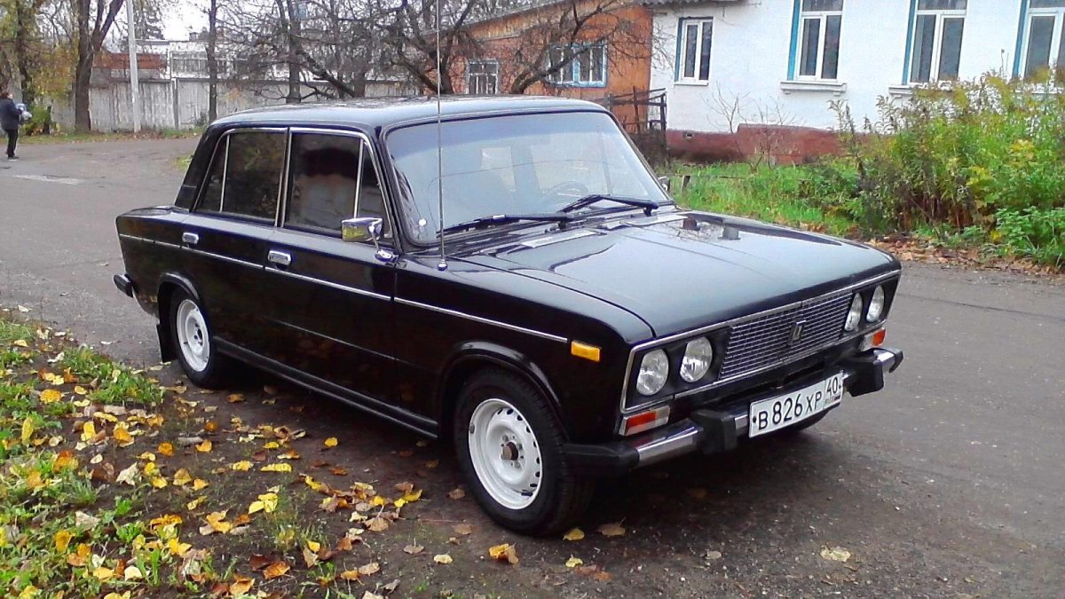 Лада 2106 черная