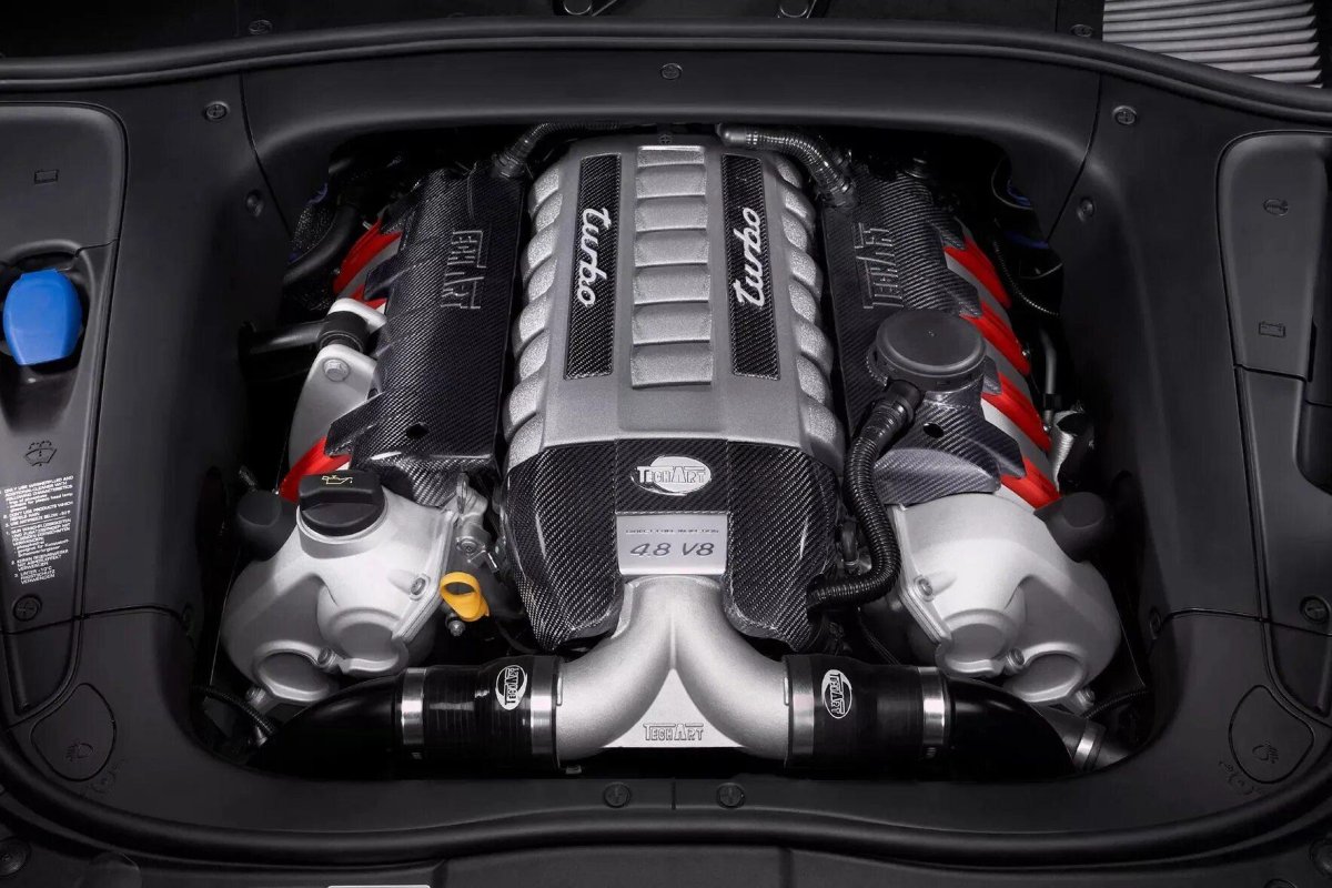 Мотор Porsche Cayenne турбо