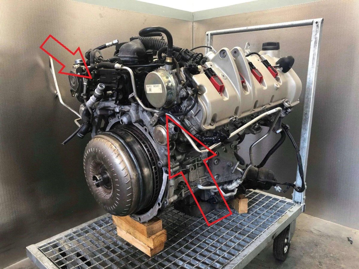 Двигатель Porsche Cayenne 4.8