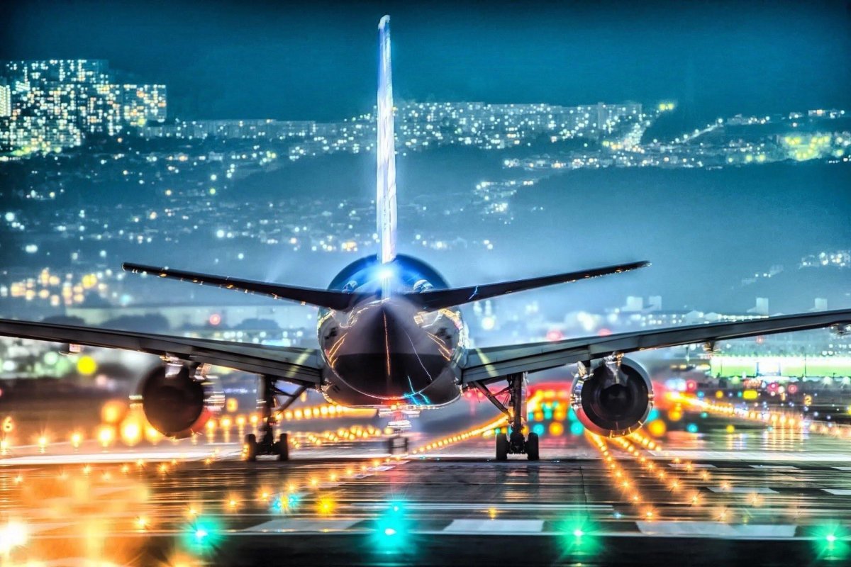 Фотообои самолет