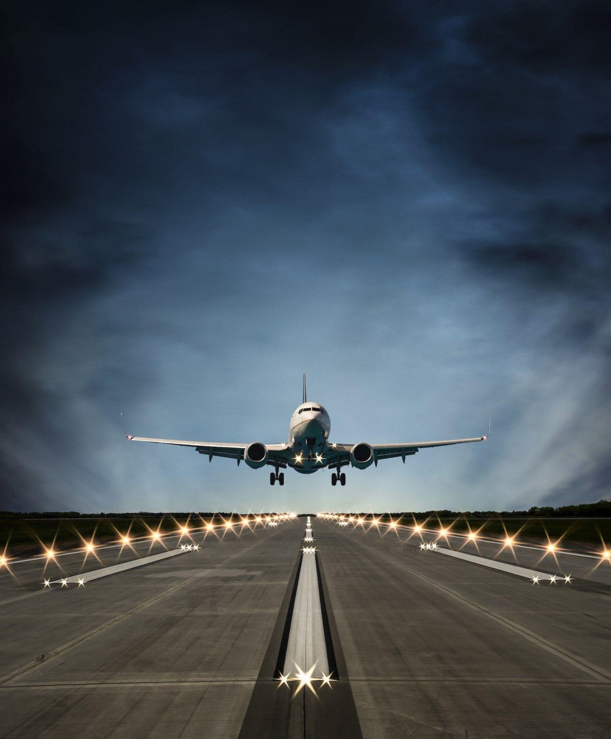 Взлет самолета