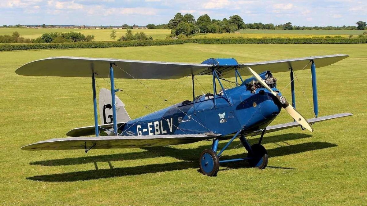 Самолеты-бипланы де Хэвилленд