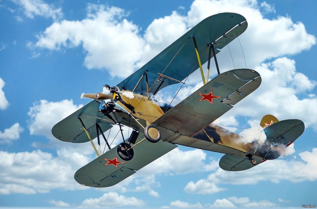 Биплан по-2