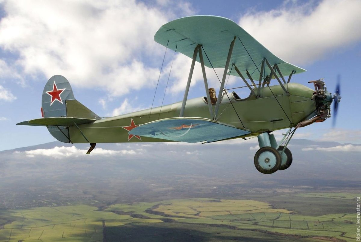 Биплан по-2