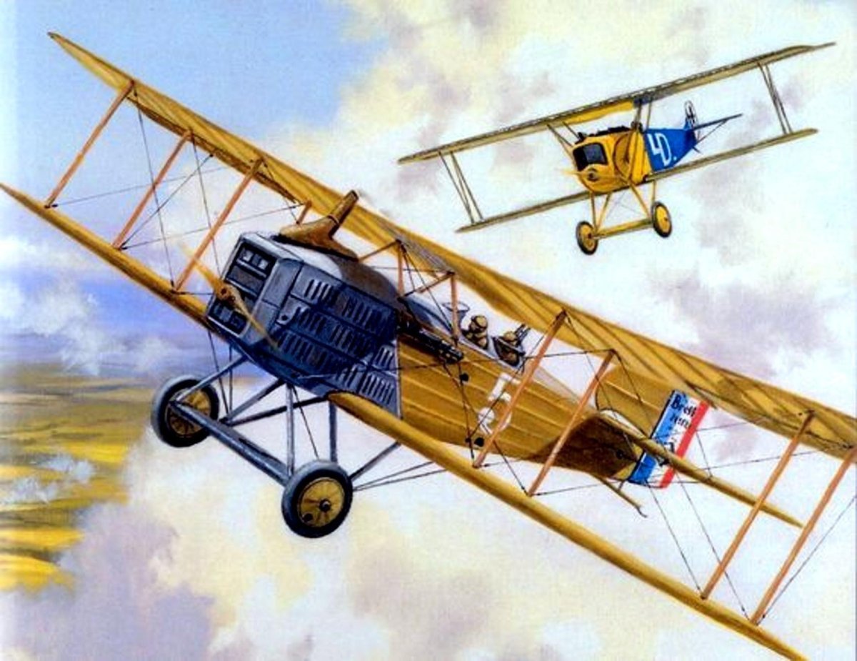 Самолет Фоккер 1914