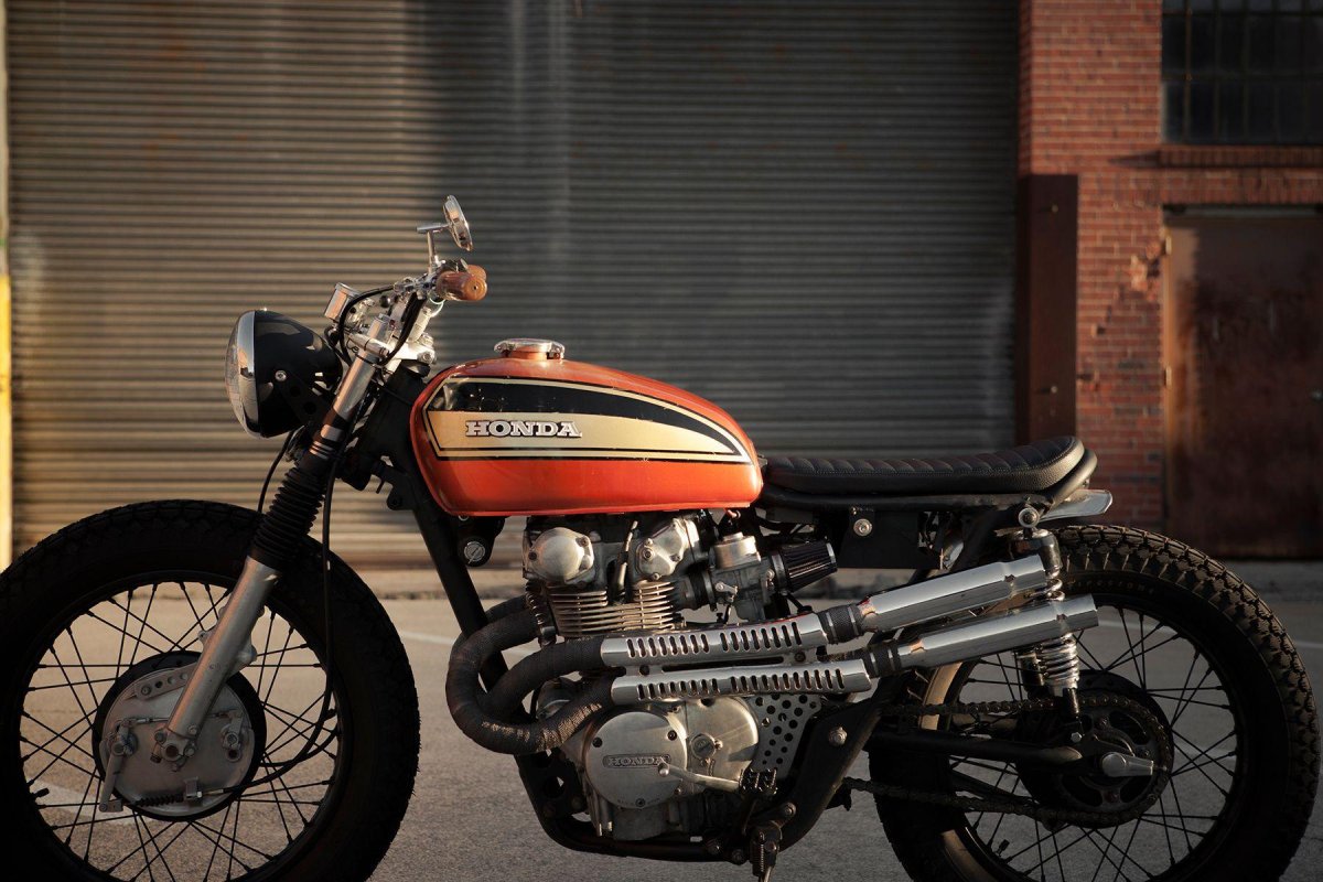 Кастом Honda cb400ss