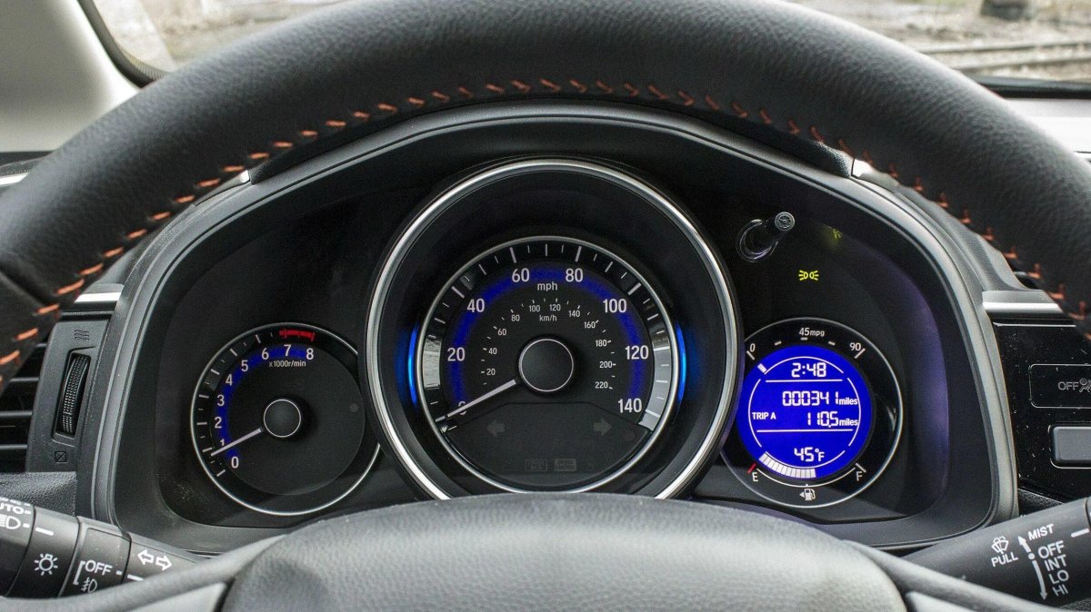 Хонда фит 2014 приборная панель