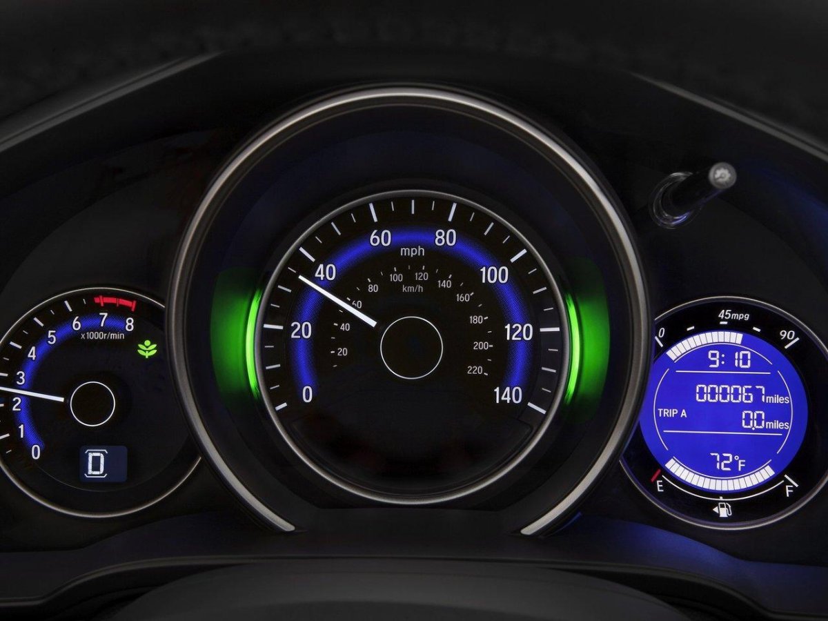 Панель приборов Honda Fit 2016 год
