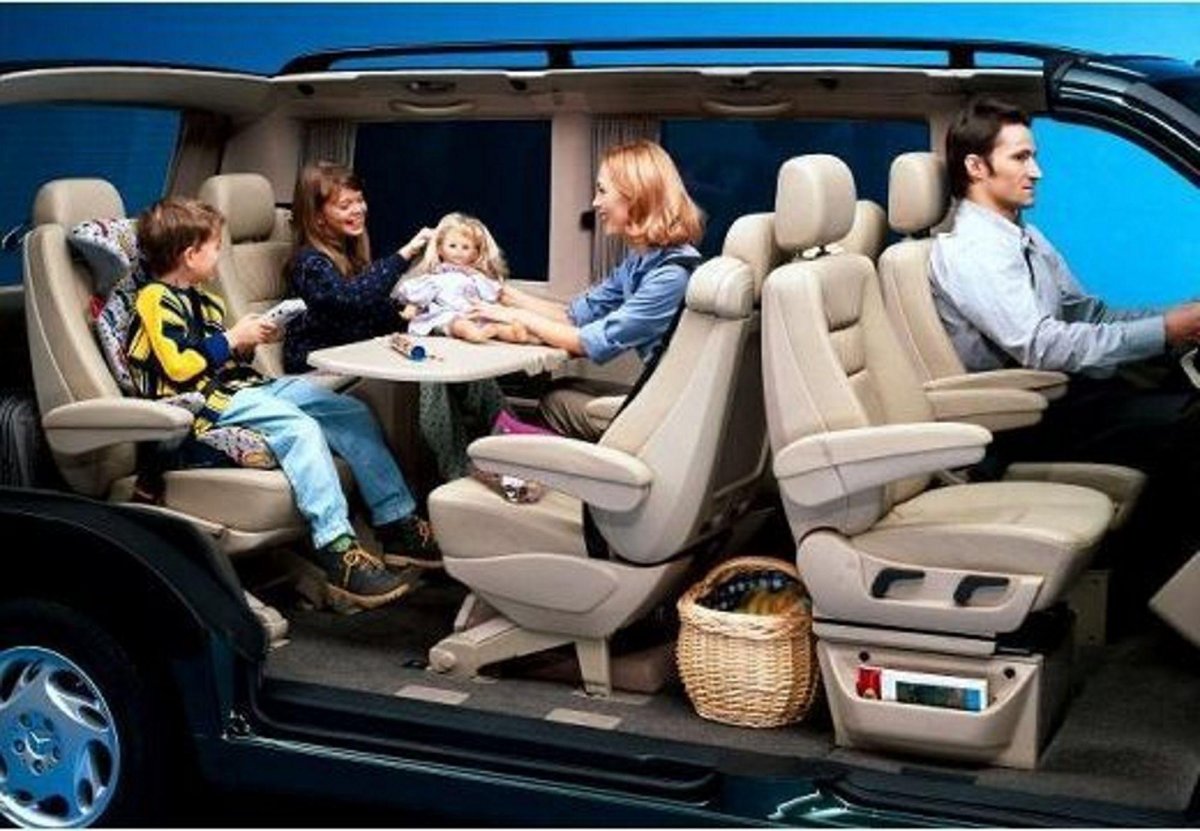 Mercedes-Benz Vito w638 Family салон