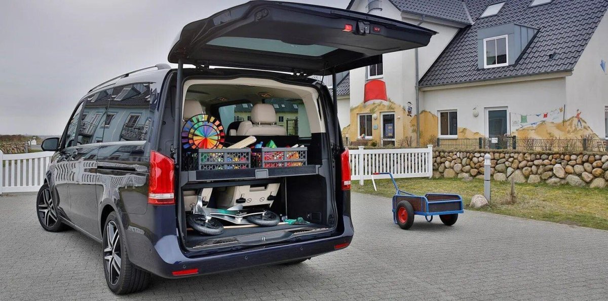 Mercedes Benz v class багажник