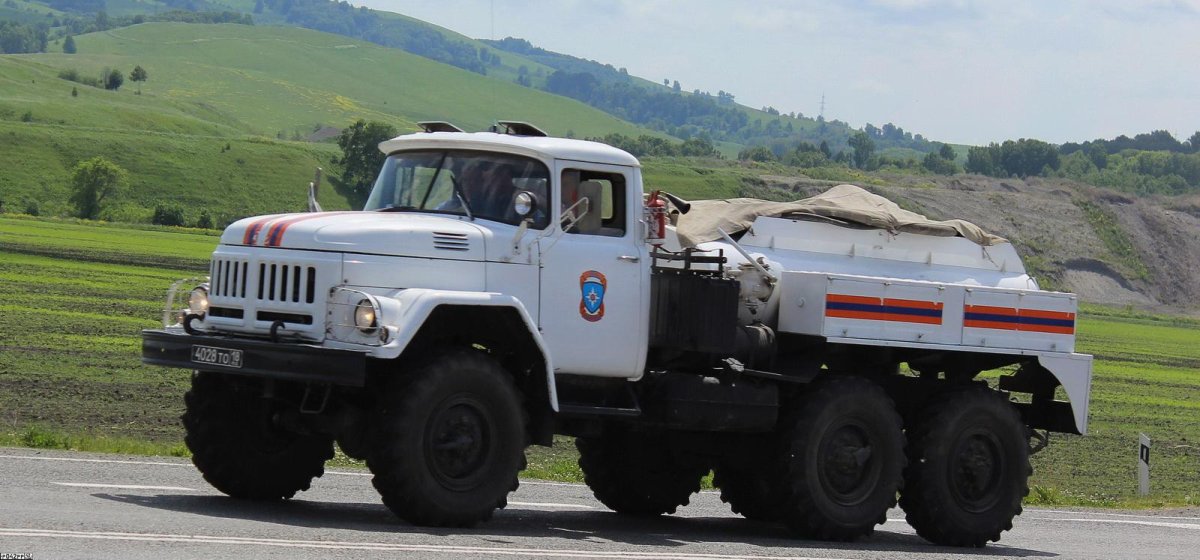 Авторазливочная станция АРС-14 ЗИЛ-131