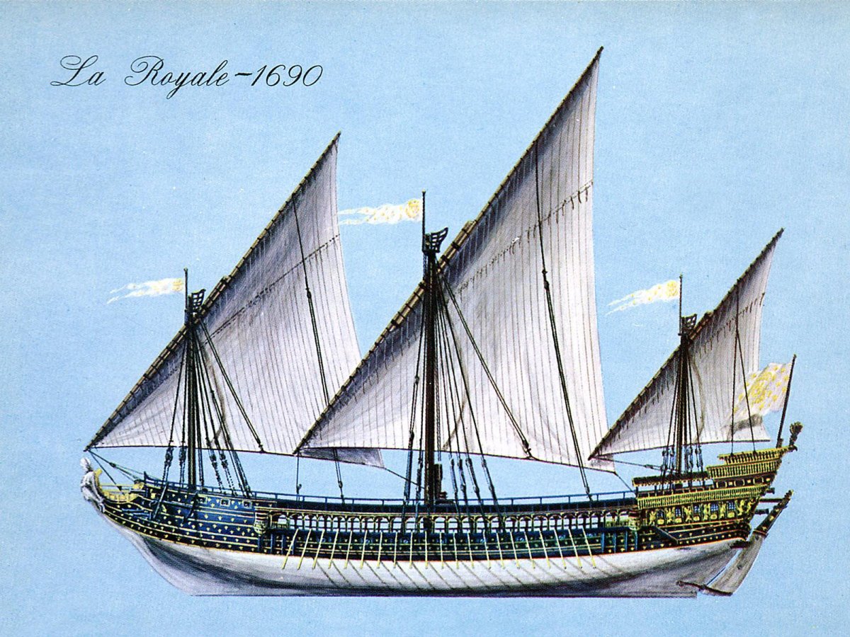 Галеас корабль Петра 1