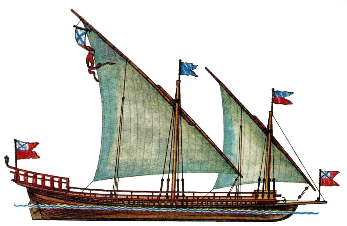 Галера Принципиум Петра 1