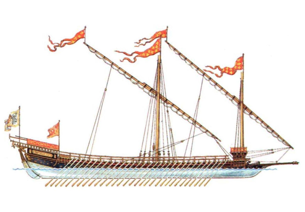 Галера Принципиум Петра 1