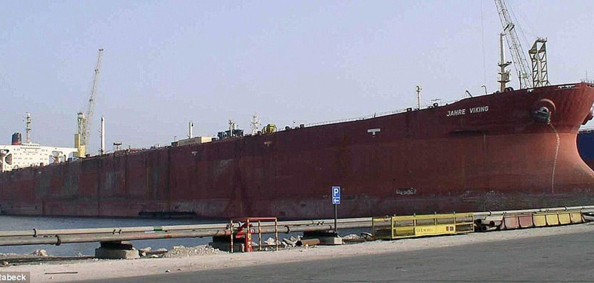 Самый большой танкер Knock Nevis