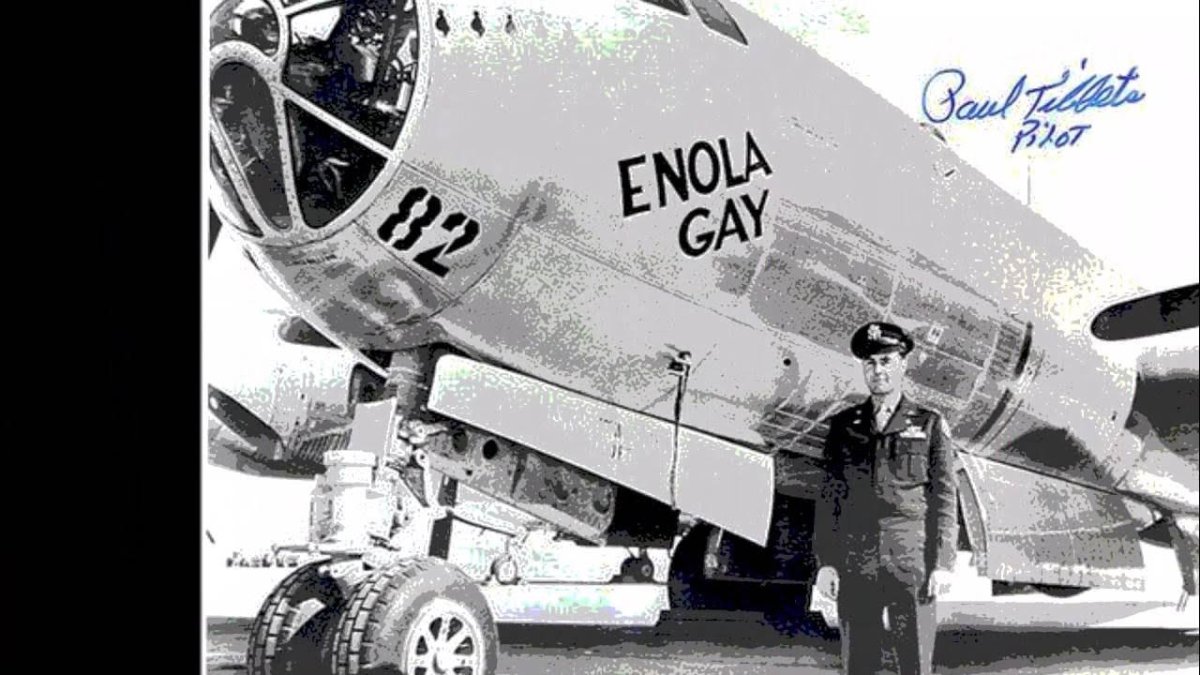 Бомбардировщик b-29 «Enola gay»