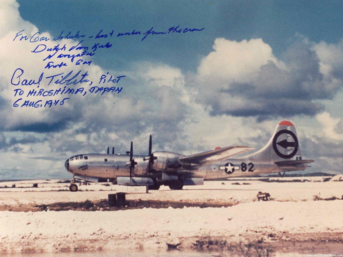 Самолет б 29 Хиросима