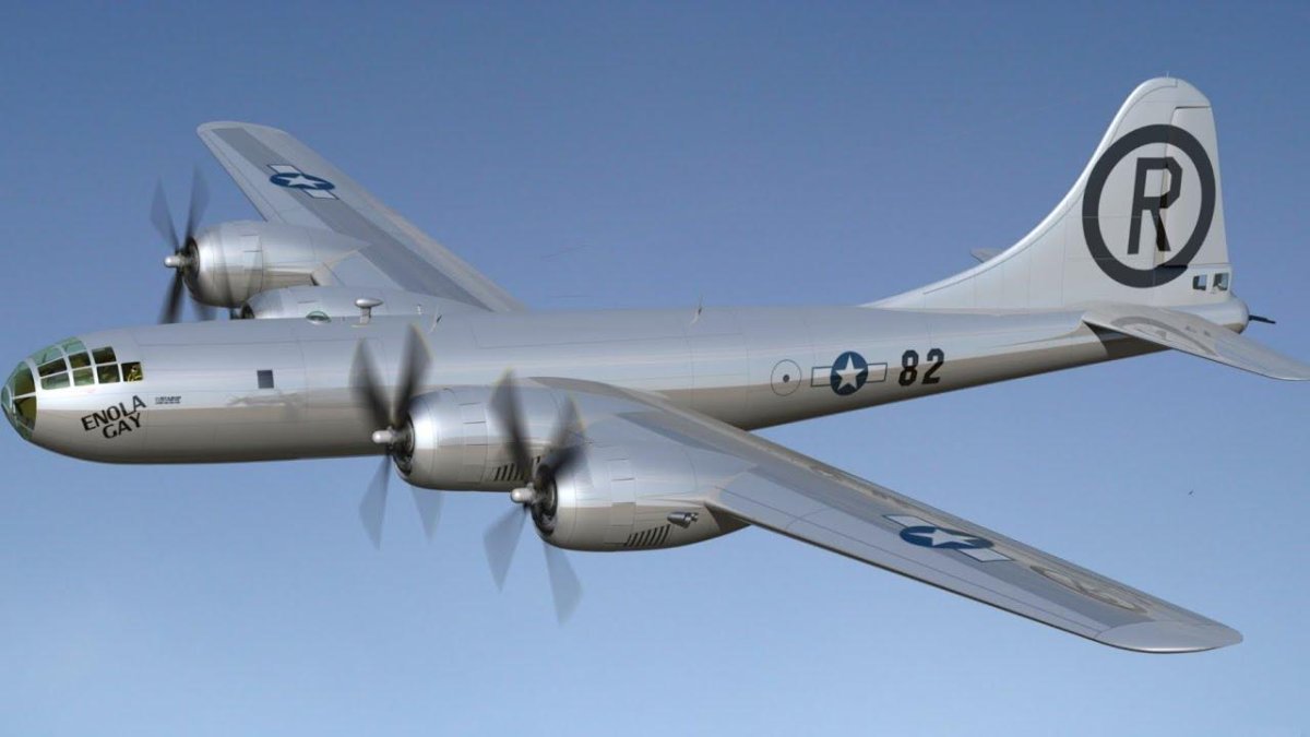 Энола Гейтс самолет