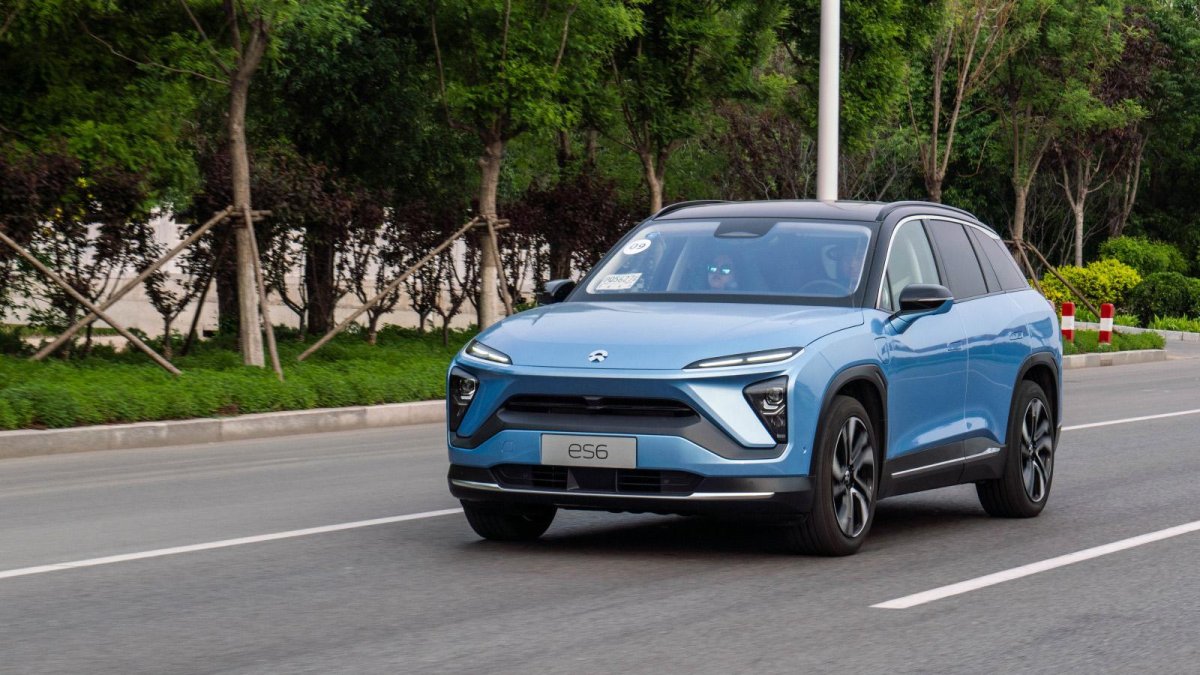Nio es6 электромобиль