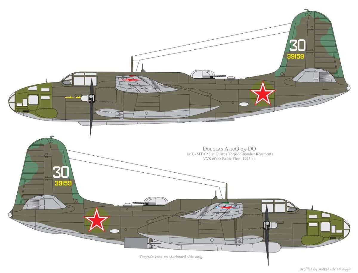 Soviet plane Winter Camouflage