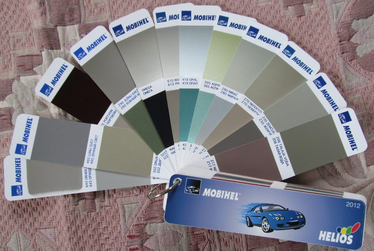 Краска Мобихел палитра