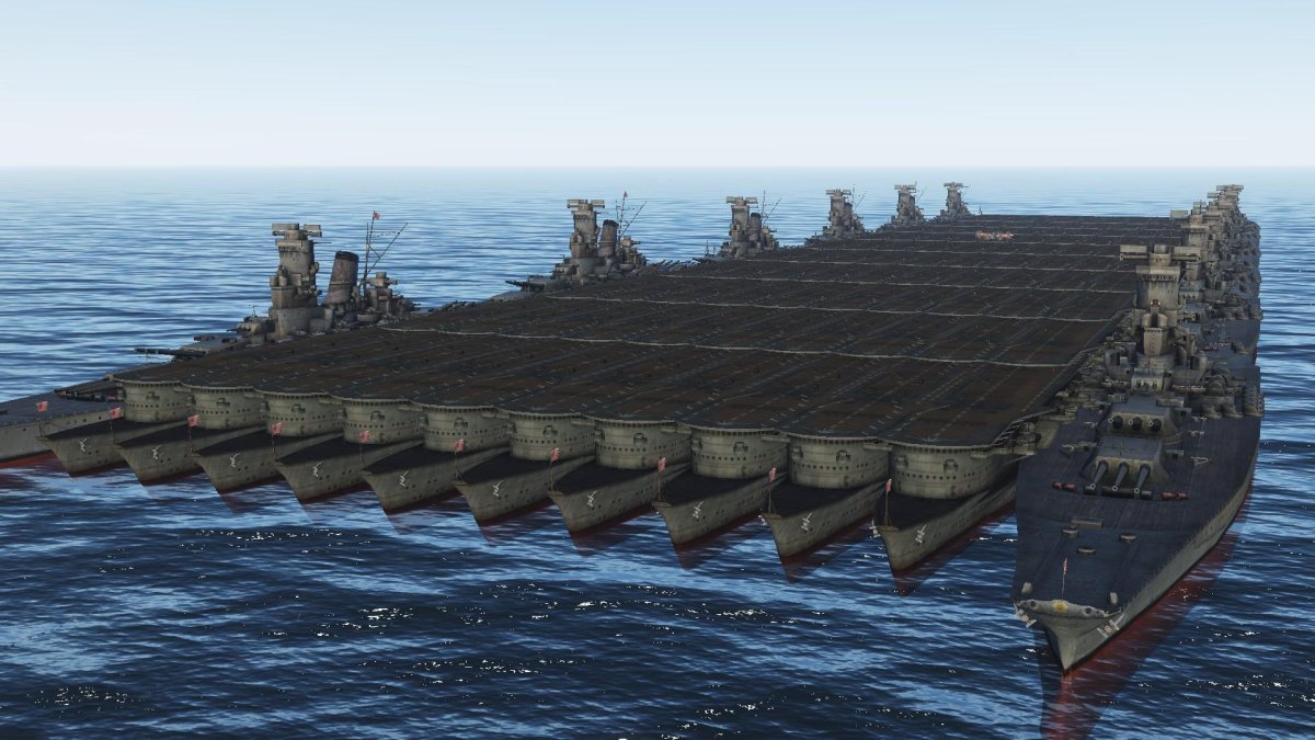 Линкор-авианосец Ямато