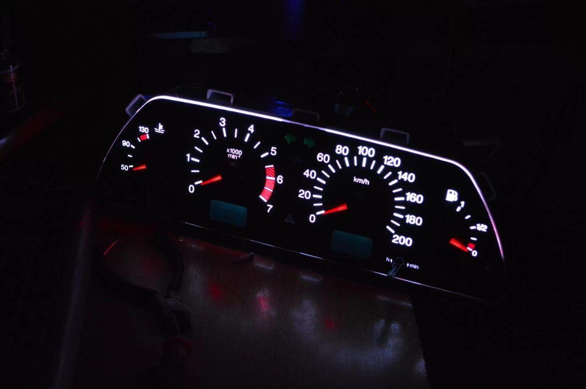 Пересвет панели приборов ВАЗ 2114