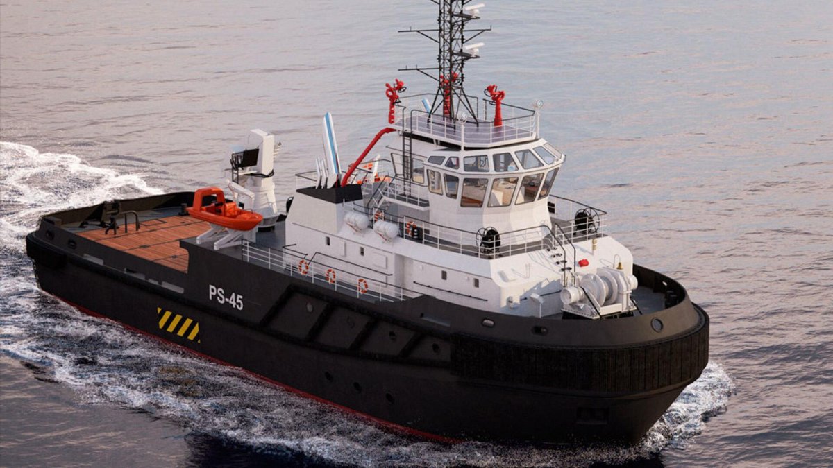 Спасательный буксир Полярный конвой