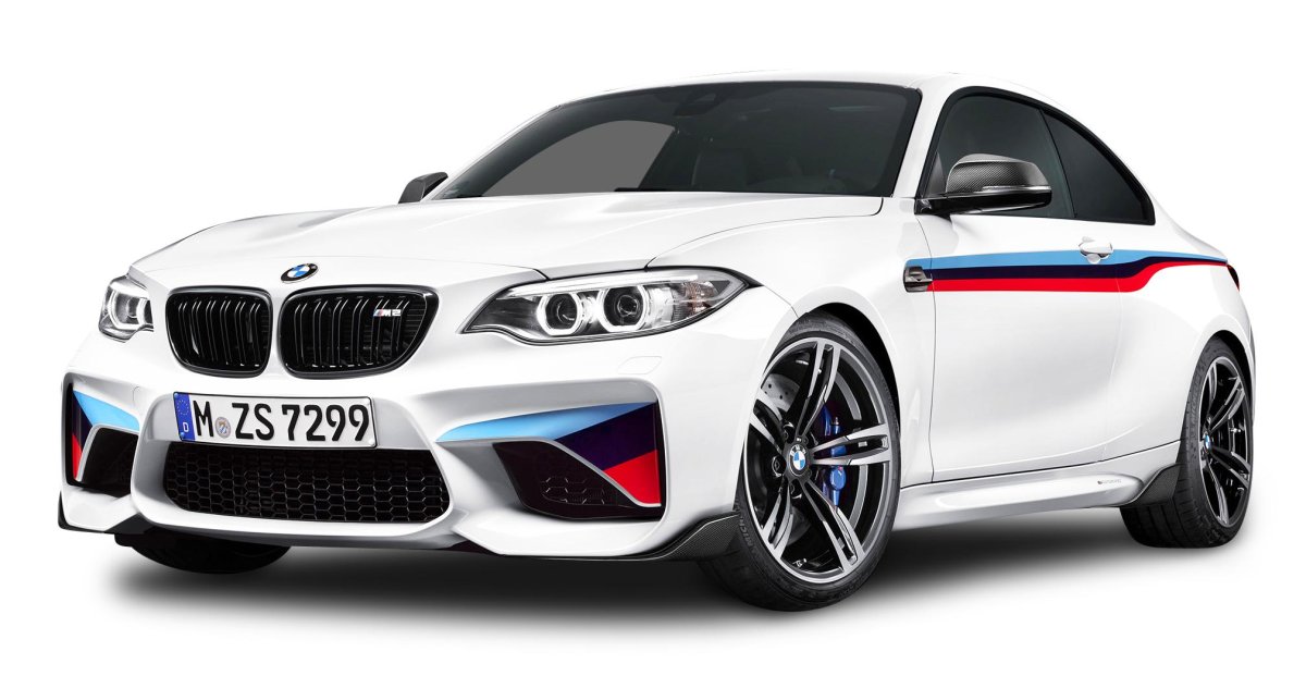BMW m2 Coupe белая