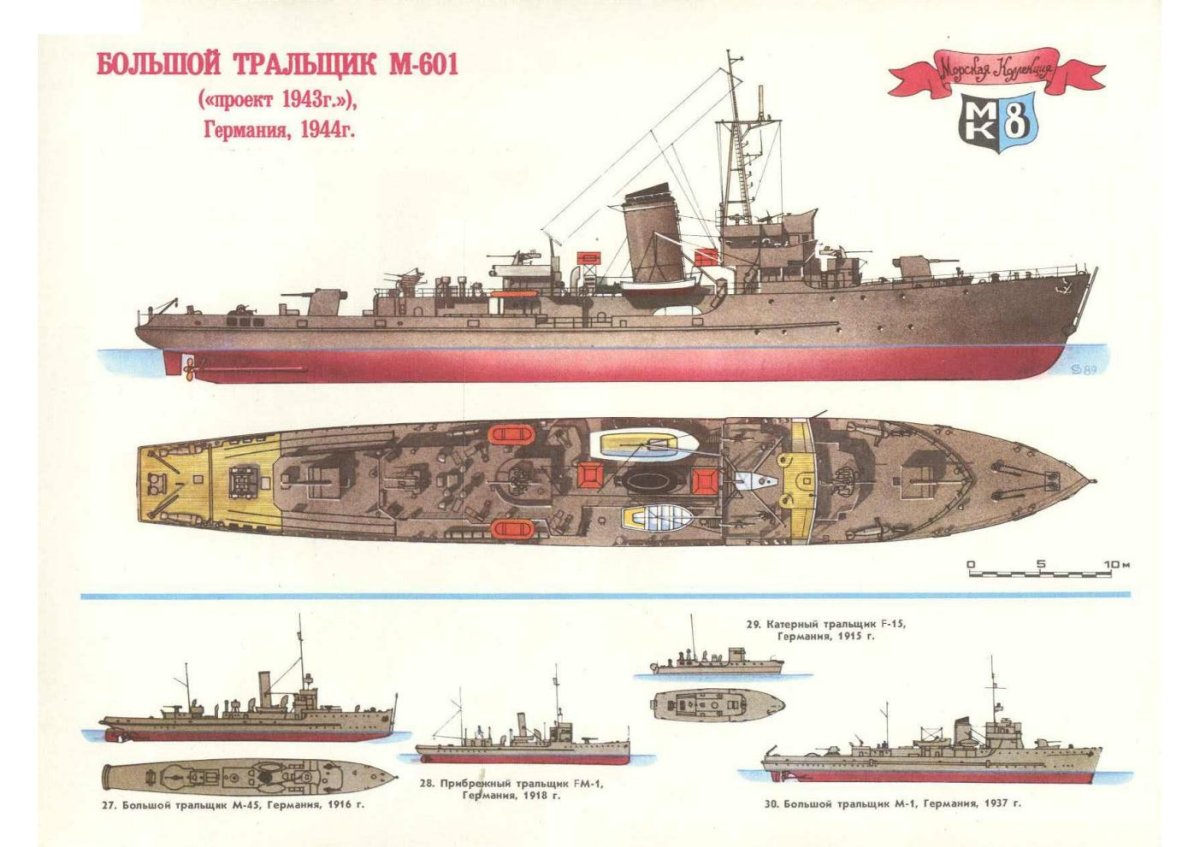 Тральщик Тип 1943 тральщик м